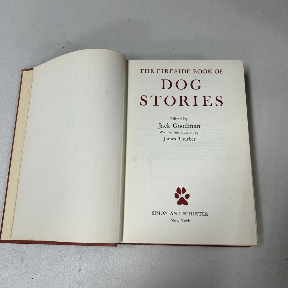 1943 The Fireside Book of Dog Stories